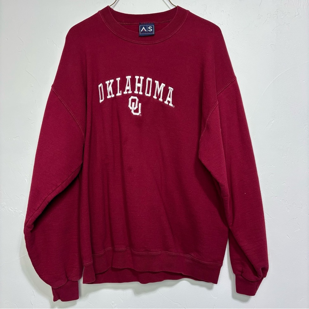 ASOS Men’s Oklahoma Crewneck Sweatshirt - Maroon